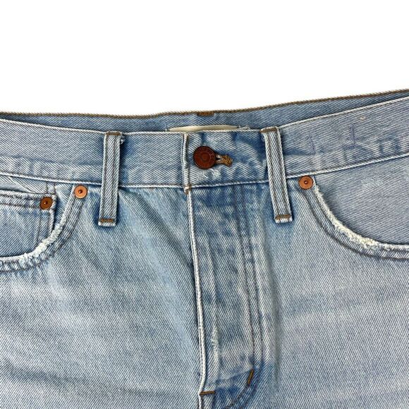 Madewell Relaxed Denim cut‎ off Shorts in Cedarcroft Wash Size 28 - Picture 4 of 11